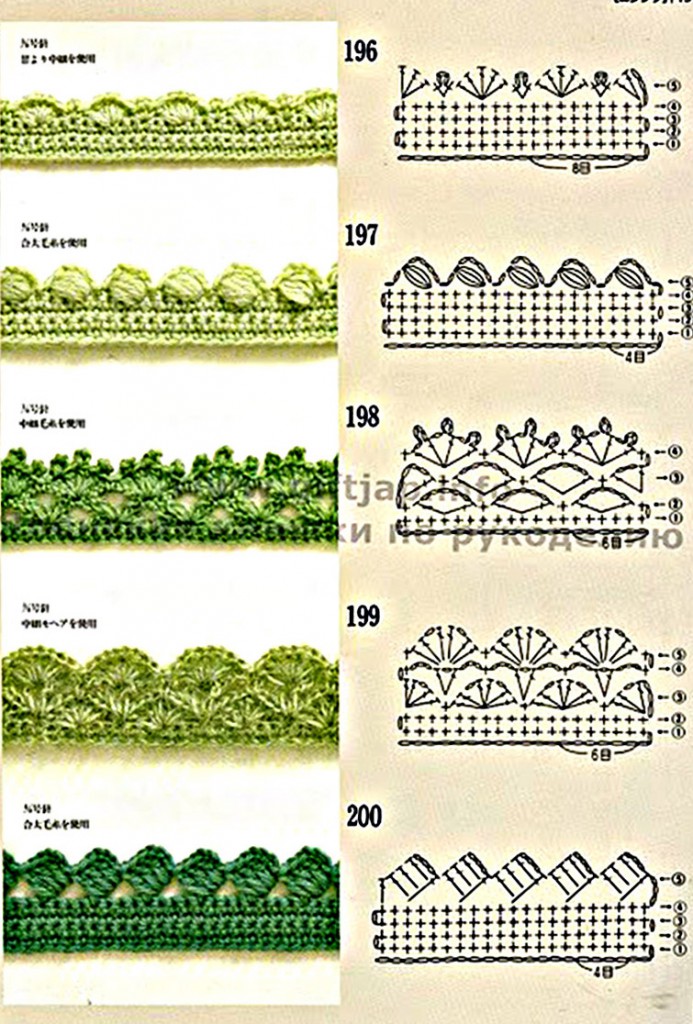 bicos de croche