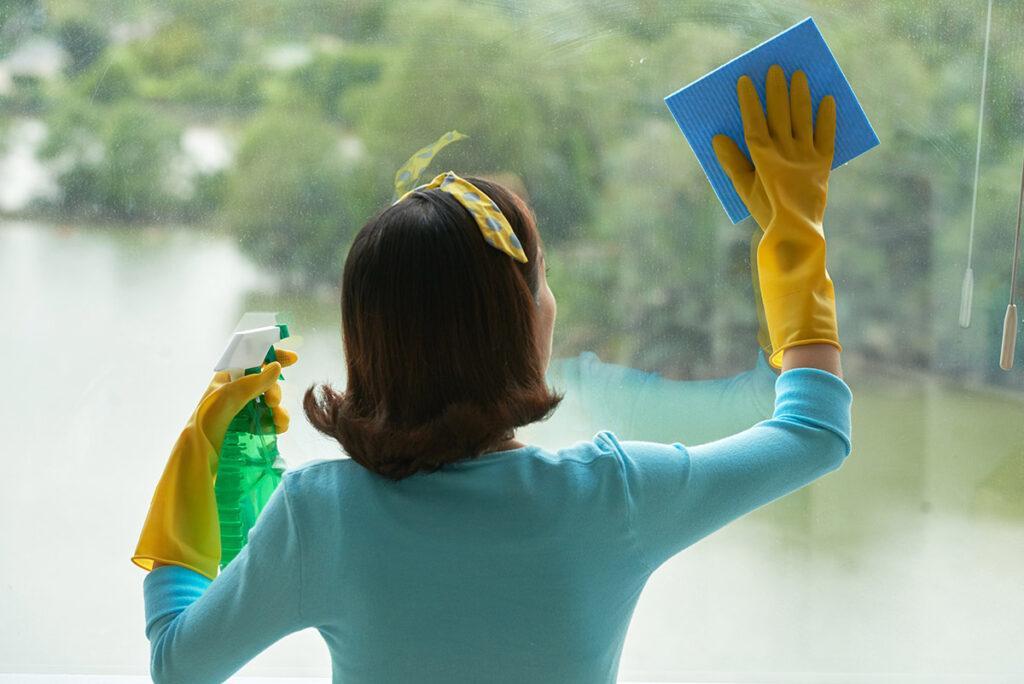 Solução Caseira para Limpar Vidros, Coisas da Léia