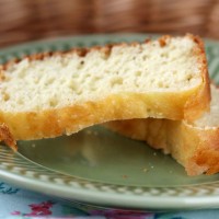 Pão sem glúten e sem lactose de liquidificador