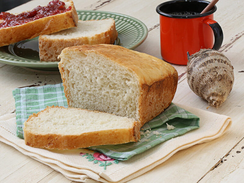 Pão de inhame – saudável e delicioso