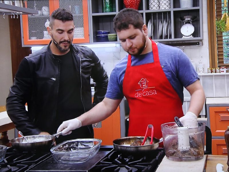 Meu filho Artur Cook no programa É de Casa