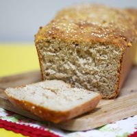 Pão de quinoa e castanha-do-pará