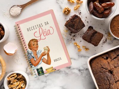 Receitas fáceis no novo e-books de Receitas da Léia