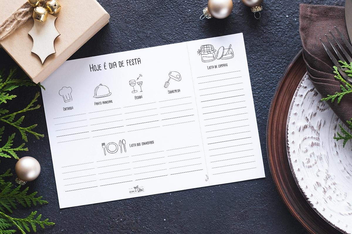 planner datas comemorativa