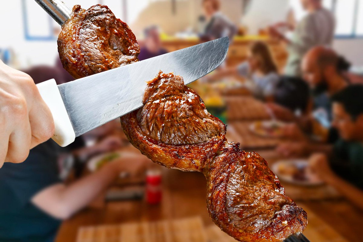 espeto de Churrasco para 20 pessoas