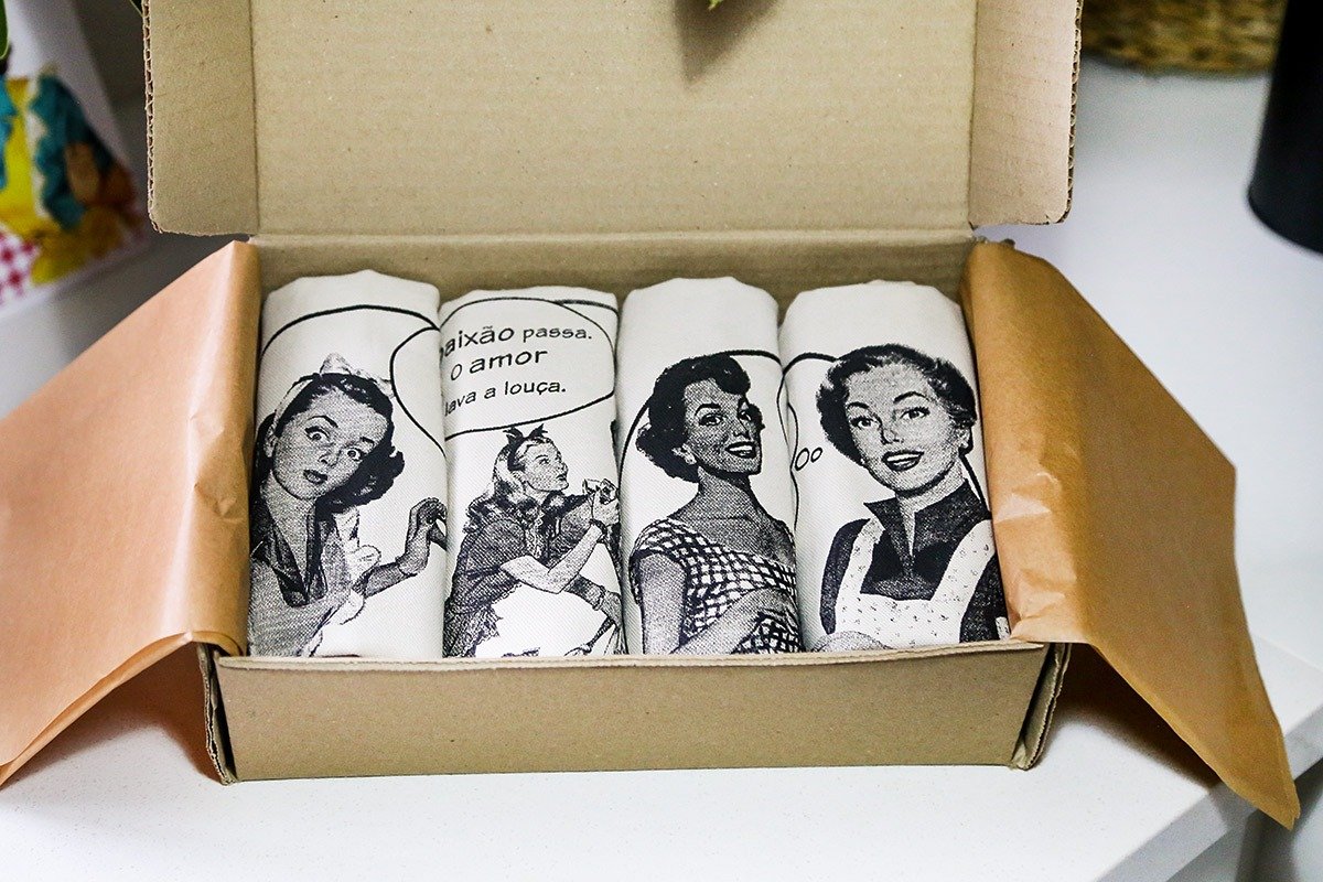 Coleção Afetividades Domésticas – panos de pratos