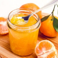 Geleia de tangerina caseira