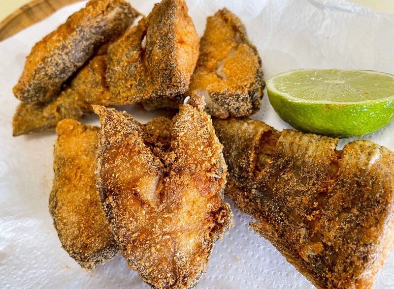 peixe frito