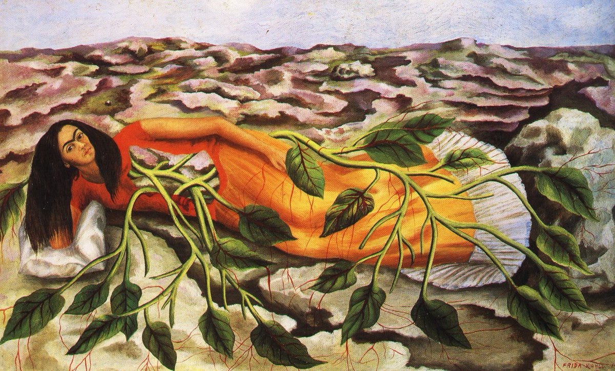 Frida Khalo - Raizes - 1943