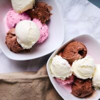 Sorvete napolitano caseiro e receita básica para sorvete