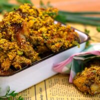 Farofa de coxinha da asa de frango