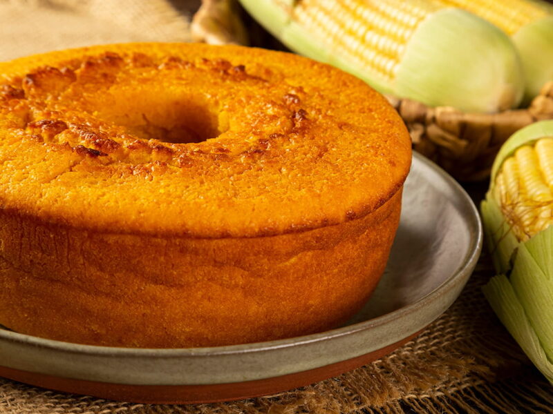 Receitas de bolos de milho