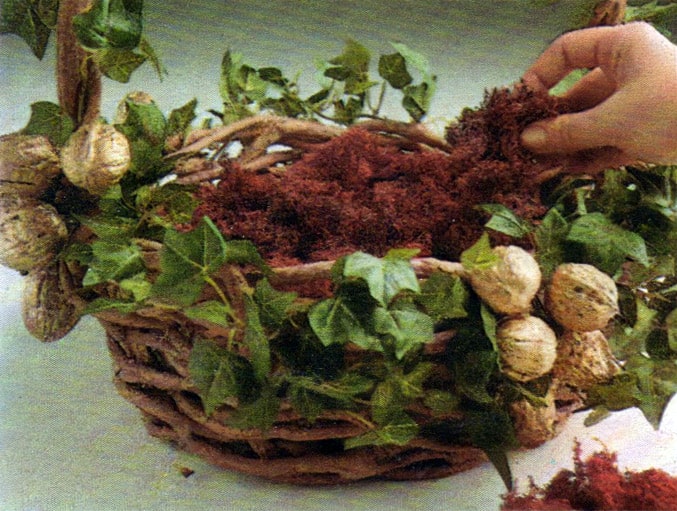 centro de mesa de natal