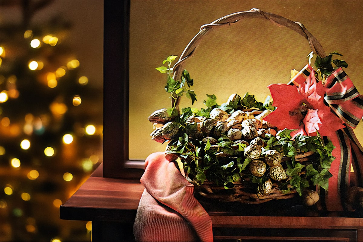 centro de mesa de natal