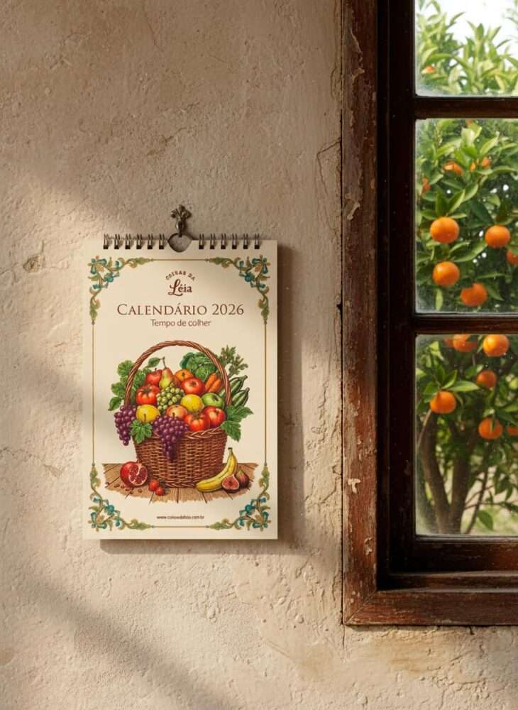 Calendário 2026 : Tempo de colher