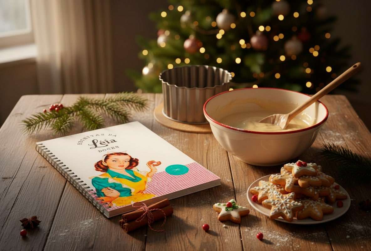 sorteio do livro de Receitas da Léia