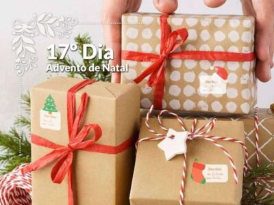 Tags para presentes de Natal