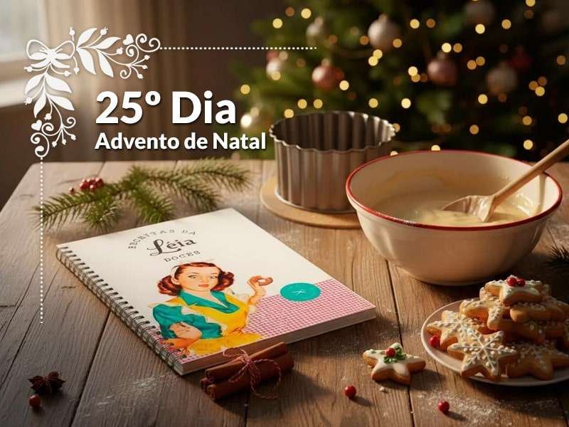 Sorteio do livro de Receitas da Léia