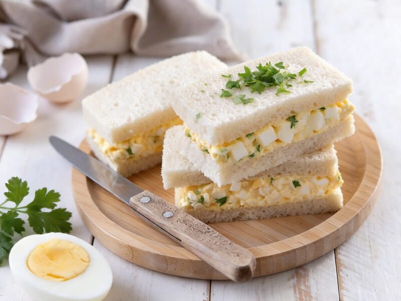 Sanduíche de ovos ou Tamago Sando