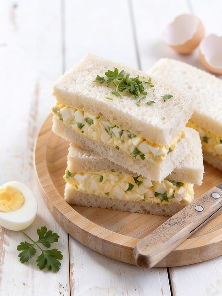Sanduíche de ovos ou Tamago Sando