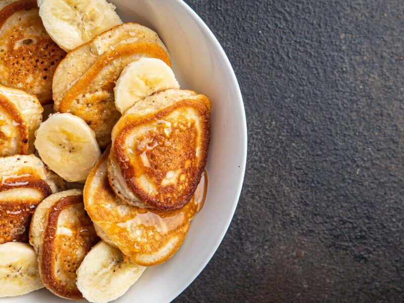 Panqueca de banana sem farinha de trigo 🍌